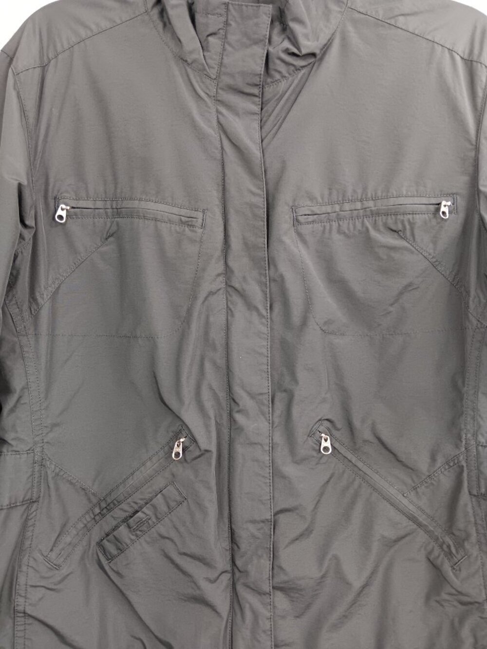 THE NORTH FACE Women's Jacket Black Size L Full Zip Hiking Outdoor Windbreaker - Picture 3 of 11